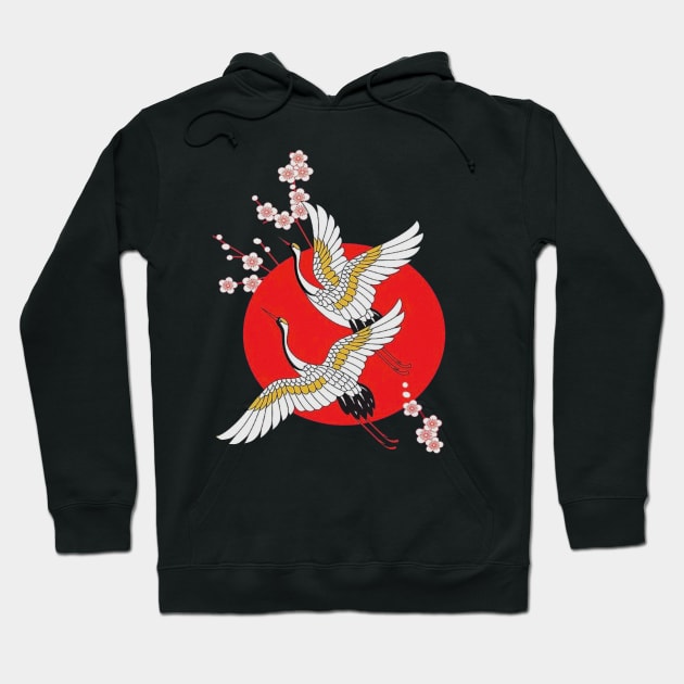 retro japan aesthetic Hoodie by sicario909